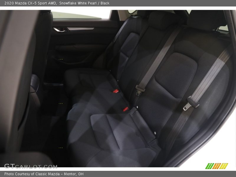Snowflake White Pearl / Black 2020 Mazda CX-5 Sport AWD