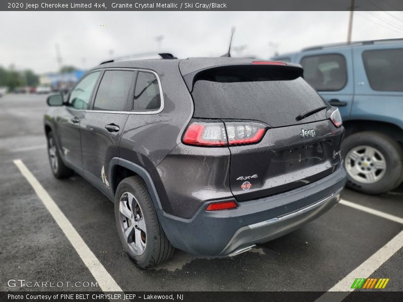 Granite Crystal Metallic / Ski Gray/Black 2020 Jeep Cherokee Limited 4x4