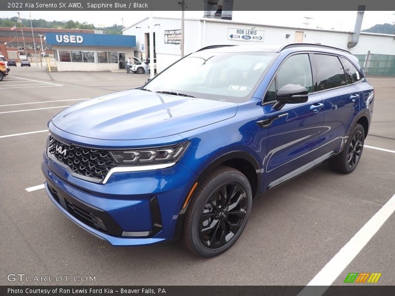 Sapphire Blue / Black 2022 Kia Sorento SX AWD