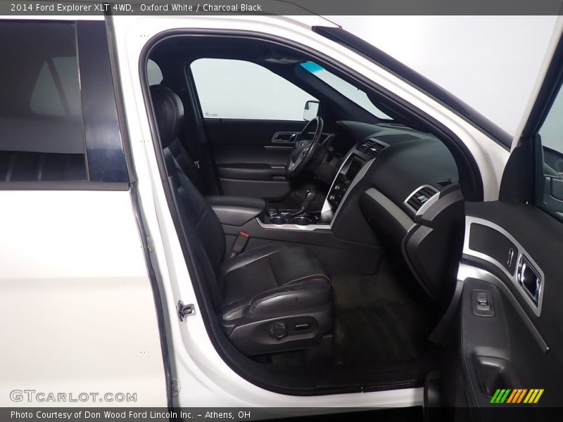 Oxford White / Charcoal Black 2014 Ford Explorer XLT 4WD