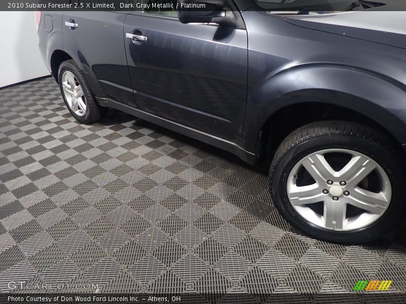 Dark Gray Metallic / Platinum 2010 Subaru Forester 2.5 X Limited