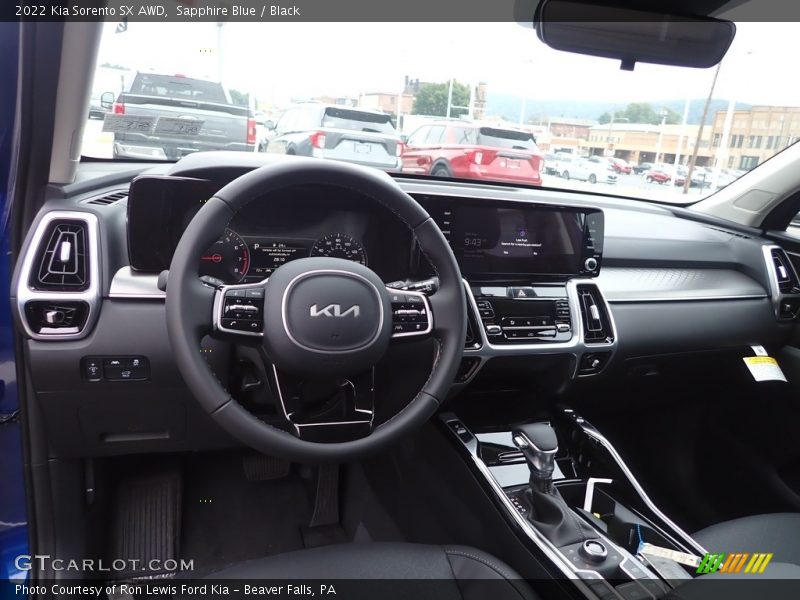 Sapphire Blue / Black 2022 Kia Sorento SX AWD