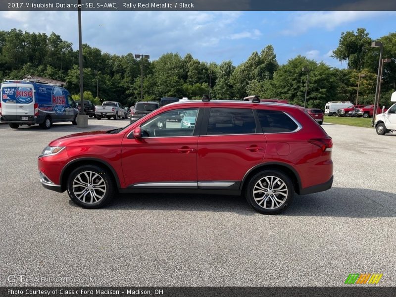  2017 Outlander SEL S-AWC Rally Red Metallic