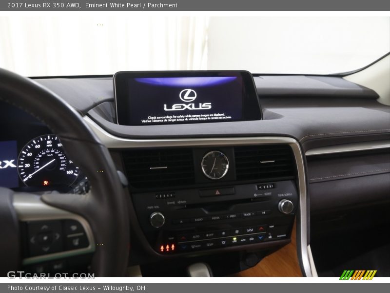 Eminent White Pearl / Parchment 2017 Lexus RX 350 AWD