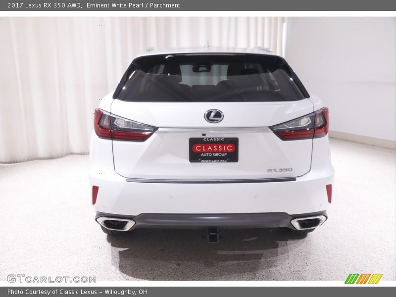 Eminent White Pearl / Parchment 2017 Lexus RX 350 AWD