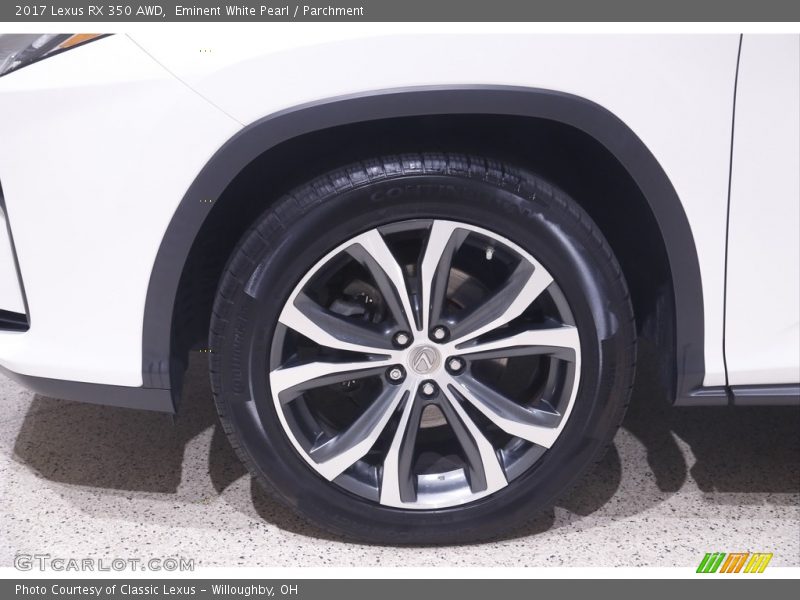 Eminent White Pearl / Parchment 2017 Lexus RX 350 AWD