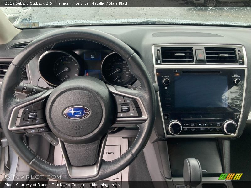 Ice Silver Metallic / Slate Black 2019 Subaru Outback 2.5i Premium