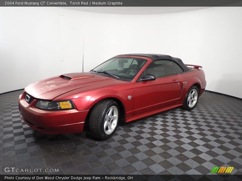 Torch Red / Medium Graphite 2004 Ford Mustang GT Convertible