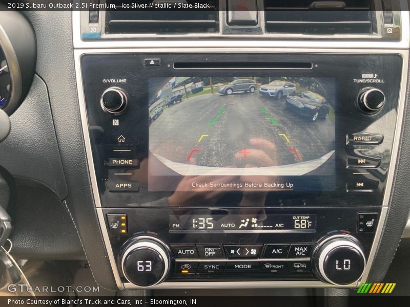 Ice Silver Metallic / Slate Black 2019 Subaru Outback 2.5i Premium