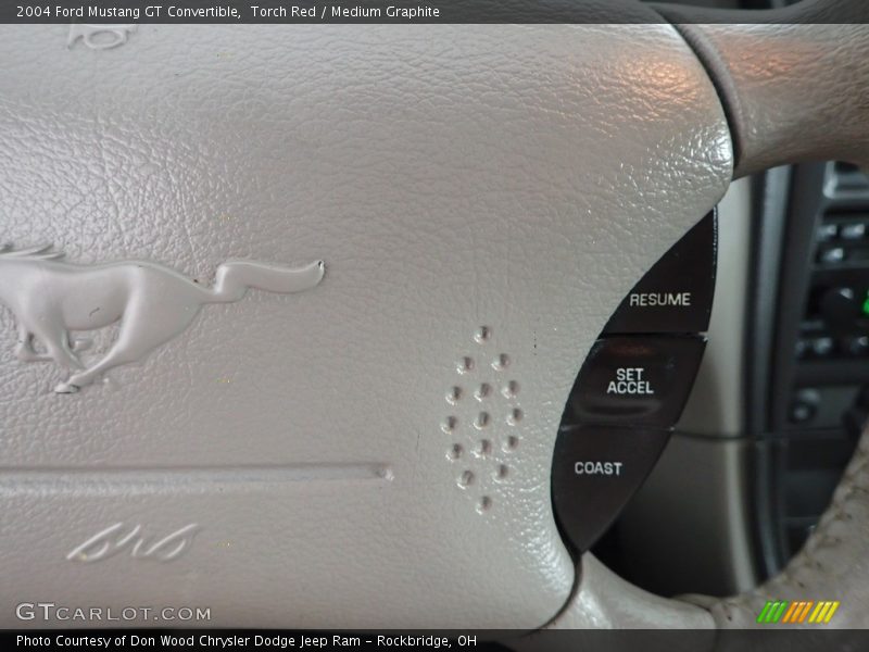 Torch Red / Medium Graphite 2004 Ford Mustang GT Convertible