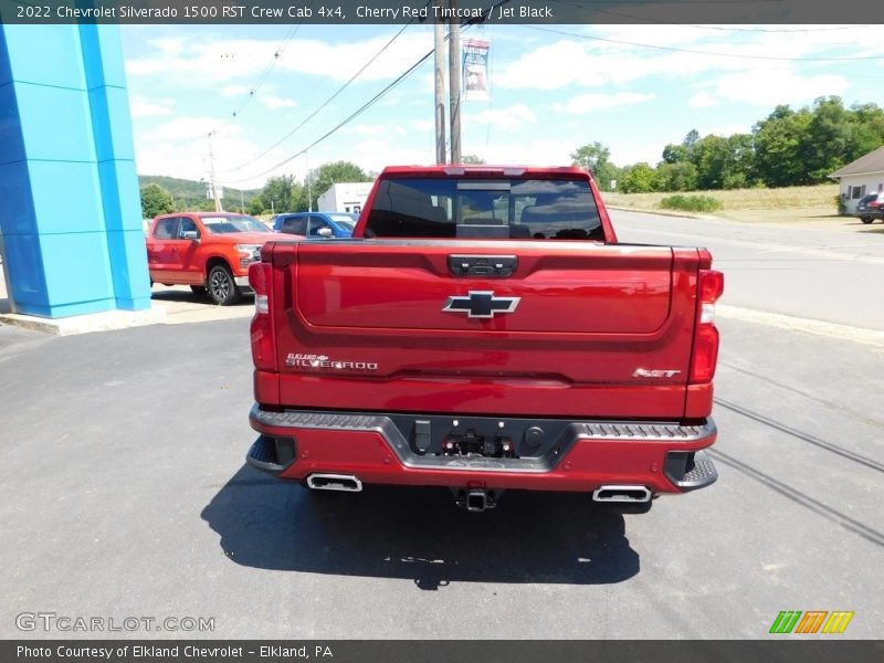 Cherry Red Tintcoat / Jet Black 2022 Chevrolet Silverado 1500 RST Crew Cab 4x4