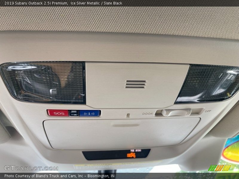 Ice Silver Metallic / Slate Black 2019 Subaru Outback 2.5i Premium