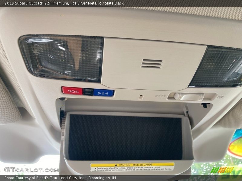 Ice Silver Metallic / Slate Black 2019 Subaru Outback 2.5i Premium