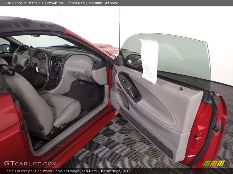 Torch Red / Medium Graphite 2004 Ford Mustang GT Convertible