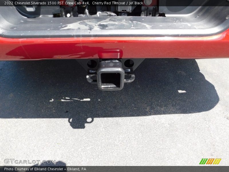 Cherry Red Tintcoat / Jet Black 2022 Chevrolet Silverado 1500 RST Crew Cab 4x4