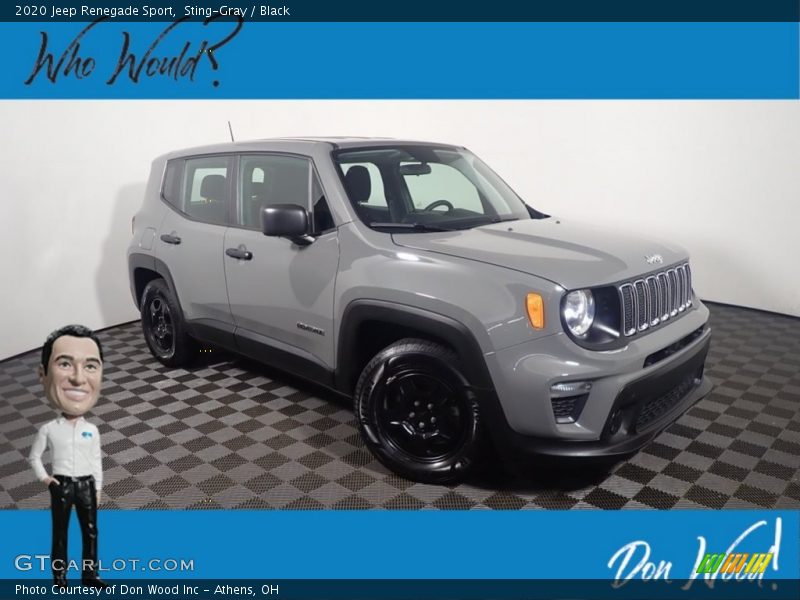 Sting-Gray / Black 2020 Jeep Renegade Sport
