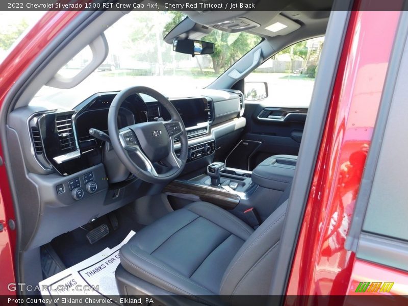 Cherry Red Tintcoat / Jet Black 2022 Chevrolet Silverado 1500 RST Crew Cab 4x4