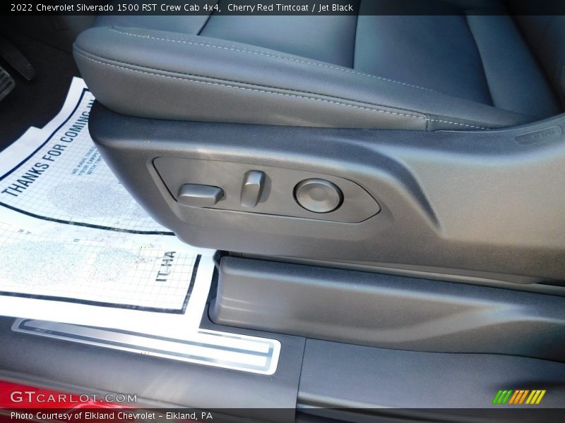 Cherry Red Tintcoat / Jet Black 2022 Chevrolet Silverado 1500 RST Crew Cab 4x4