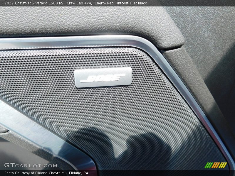 Cherry Red Tintcoat / Jet Black 2022 Chevrolet Silverado 1500 RST Crew Cab 4x4
