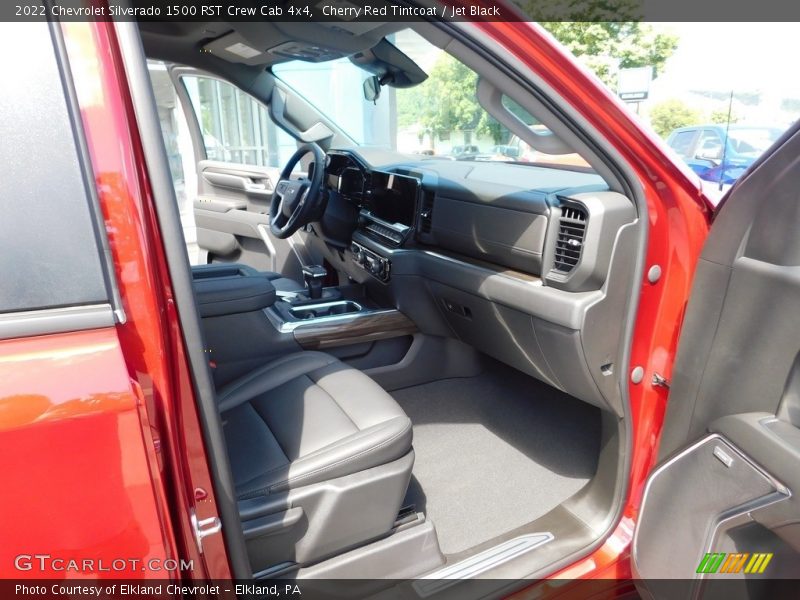 Cherry Red Tintcoat / Jet Black 2022 Chevrolet Silverado 1500 RST Crew Cab 4x4
