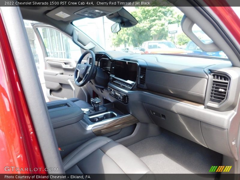 Cherry Red Tintcoat / Jet Black 2022 Chevrolet Silverado 1500 RST Crew Cab 4x4