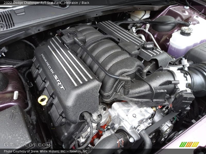 Hellraisin / Black 2022 Dodge Challenger R/T Scat Pack
