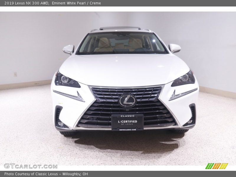 Eminent White Pearl / Creme 2019 Lexus NX 300 AWD