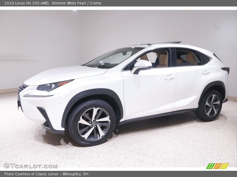 Eminent White Pearl / Creme 2019 Lexus NX 300 AWD