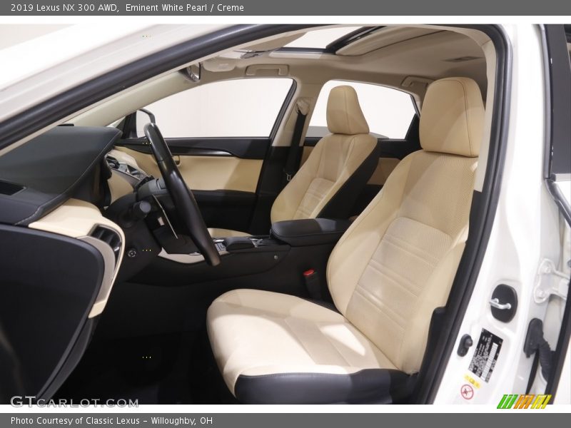 Eminent White Pearl / Creme 2019 Lexus NX 300 AWD