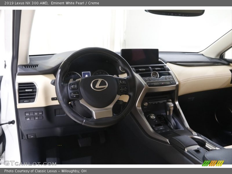 Eminent White Pearl / Creme 2019 Lexus NX 300 AWD