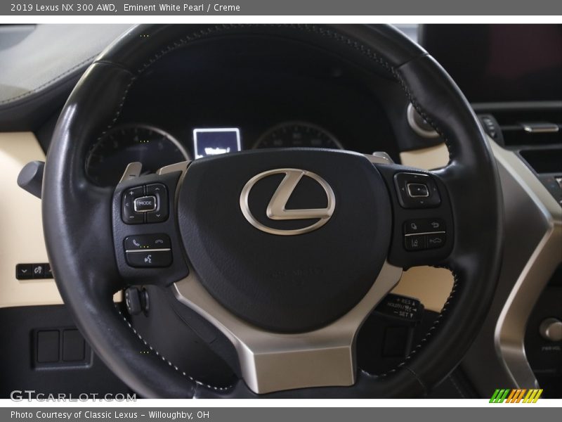 Eminent White Pearl / Creme 2019 Lexus NX 300 AWD