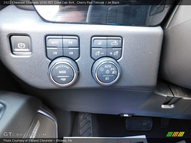 Cherry Red Tintcoat / Jet Black 2022 Chevrolet Silverado 1500 RST Crew Cab 4x4