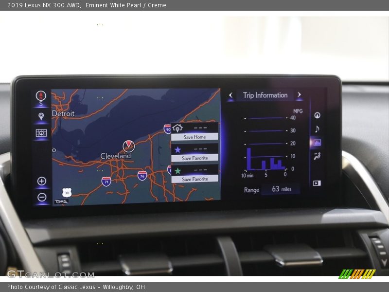Eminent White Pearl / Creme 2019 Lexus NX 300 AWD