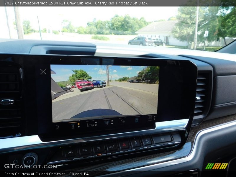 Cherry Red Tintcoat / Jet Black 2022 Chevrolet Silverado 1500 RST Crew Cab 4x4