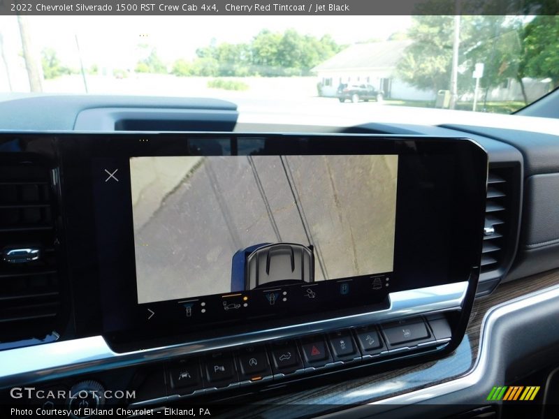 Cherry Red Tintcoat / Jet Black 2022 Chevrolet Silverado 1500 RST Crew Cab 4x4