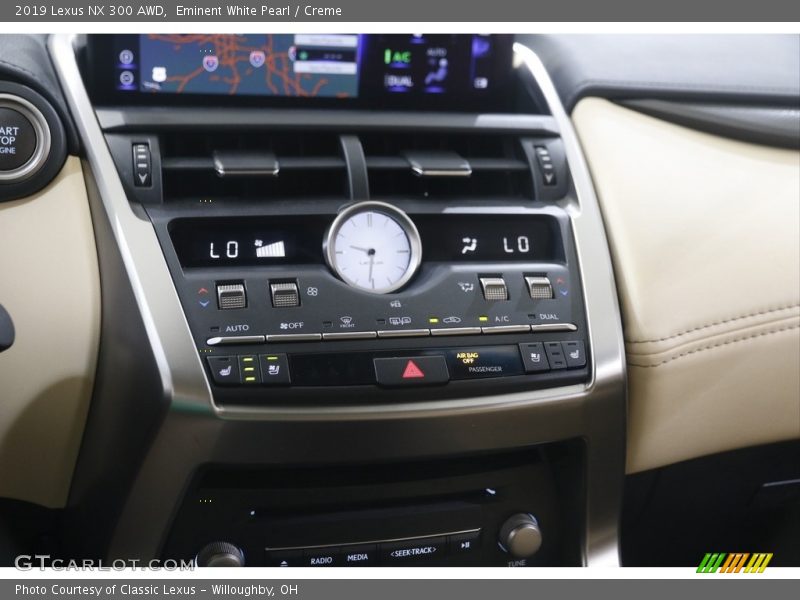 Eminent White Pearl / Creme 2019 Lexus NX 300 AWD