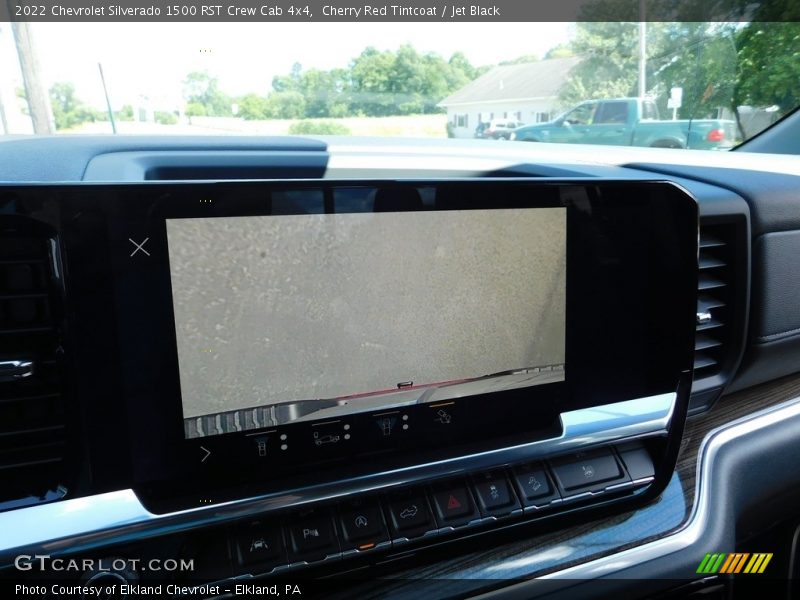 Cherry Red Tintcoat / Jet Black 2022 Chevrolet Silverado 1500 RST Crew Cab 4x4