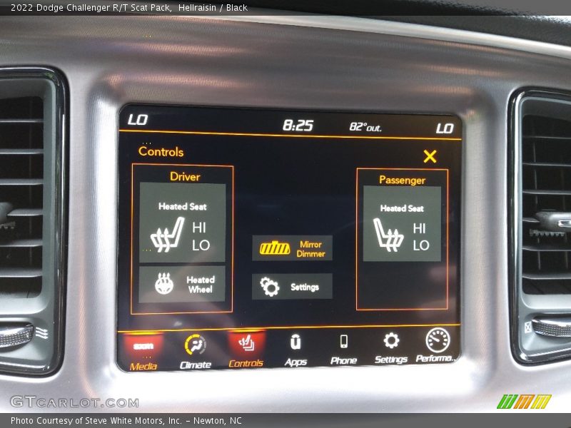 Hellraisin / Black 2022 Dodge Challenger R/T Scat Pack