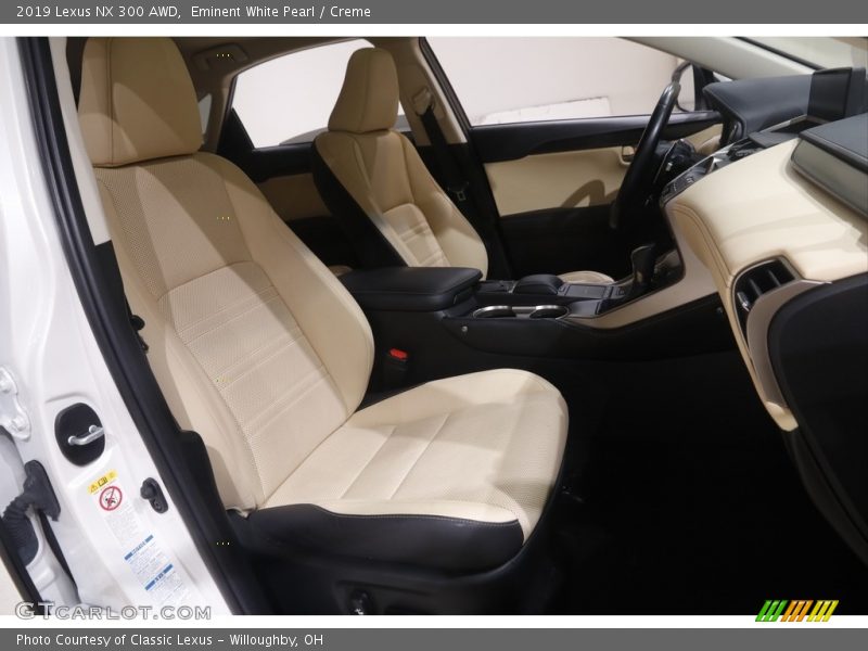 Eminent White Pearl / Creme 2019 Lexus NX 300 AWD