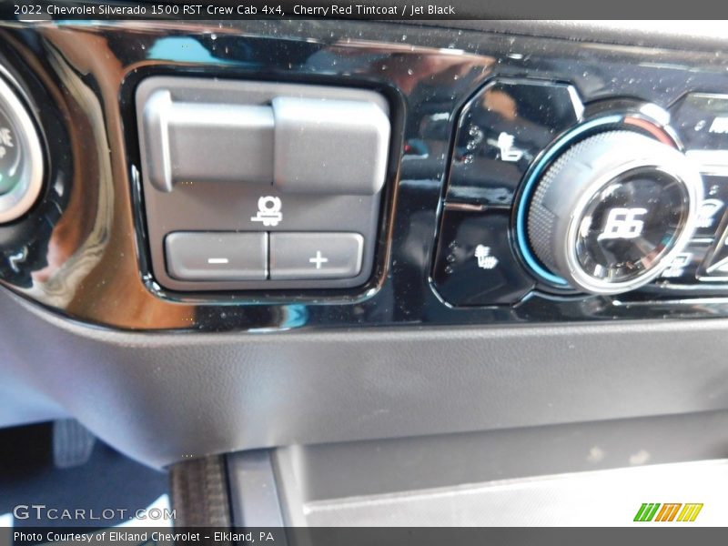 Cherry Red Tintcoat / Jet Black 2022 Chevrolet Silverado 1500 RST Crew Cab 4x4