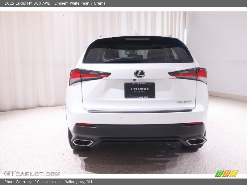 Eminent White Pearl / Creme 2019 Lexus NX 300 AWD