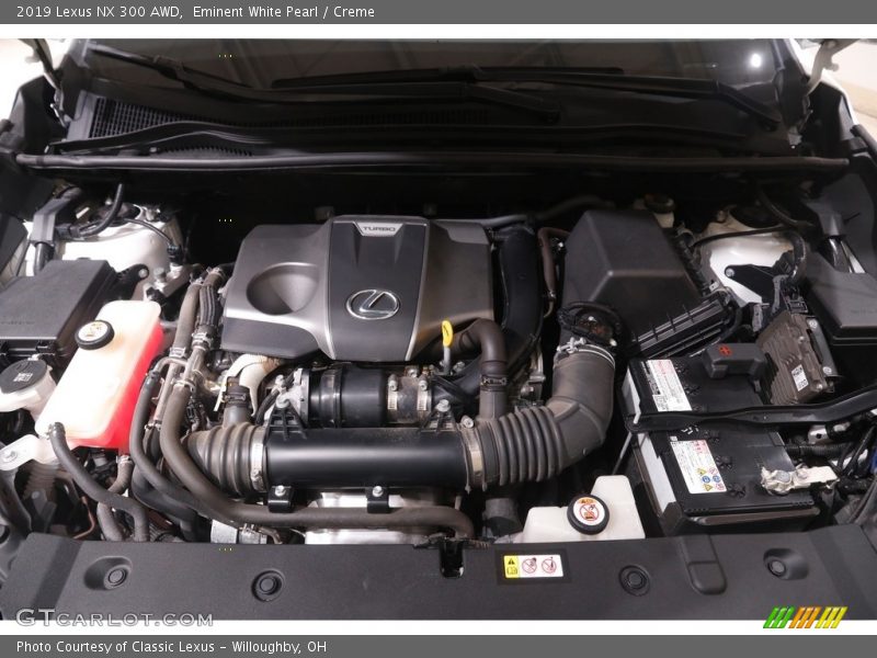 Eminent White Pearl / Creme 2019 Lexus NX 300 AWD