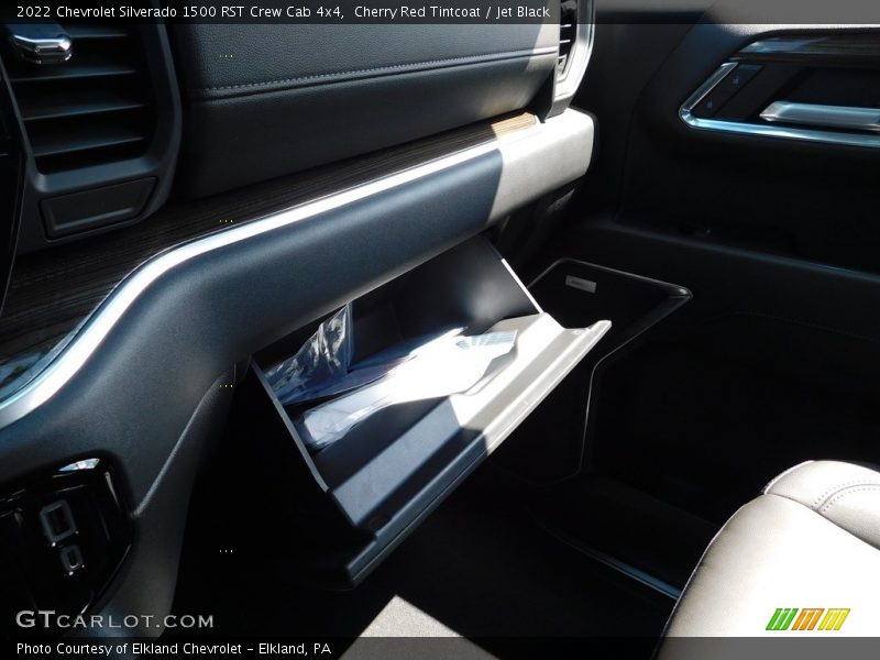 Cherry Red Tintcoat / Jet Black 2022 Chevrolet Silverado 1500 RST Crew Cab 4x4