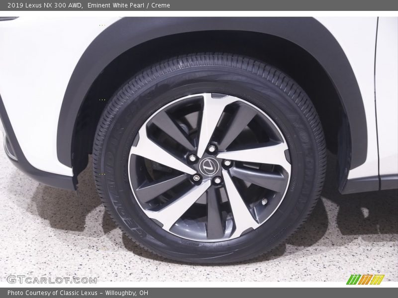 Eminent White Pearl / Creme 2019 Lexus NX 300 AWD
