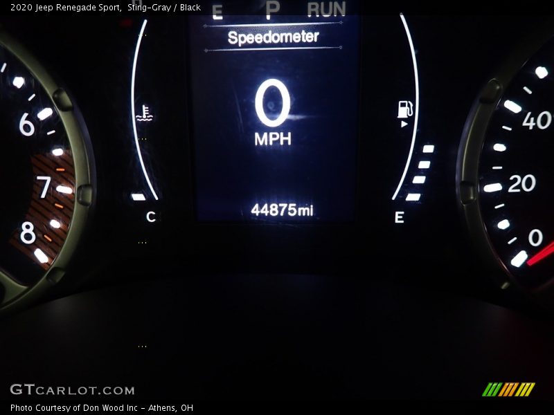 Sting-Gray / Black 2020 Jeep Renegade Sport