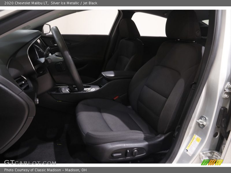 Silver Ice Metallic / Jet Black 2020 Chevrolet Malibu LT