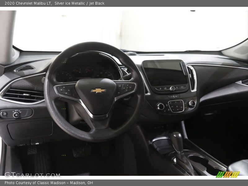 Silver Ice Metallic / Jet Black 2020 Chevrolet Malibu LT