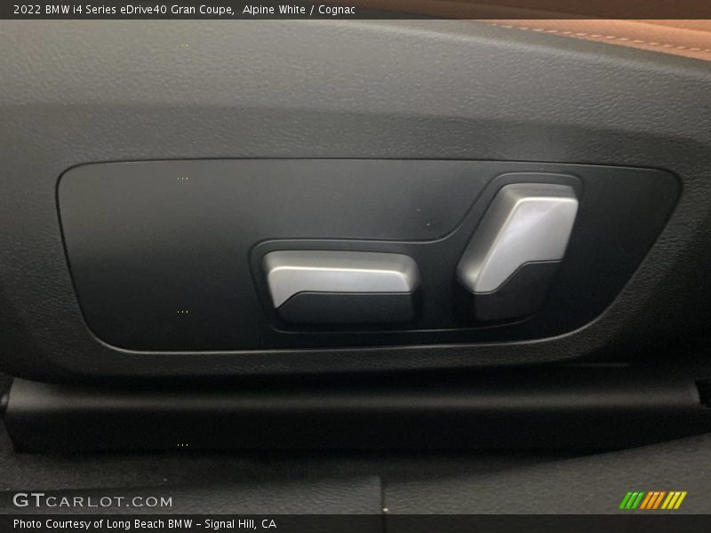 Alpine White / Cognac 2022 BMW i4 Series eDrive40 Gran Coupe