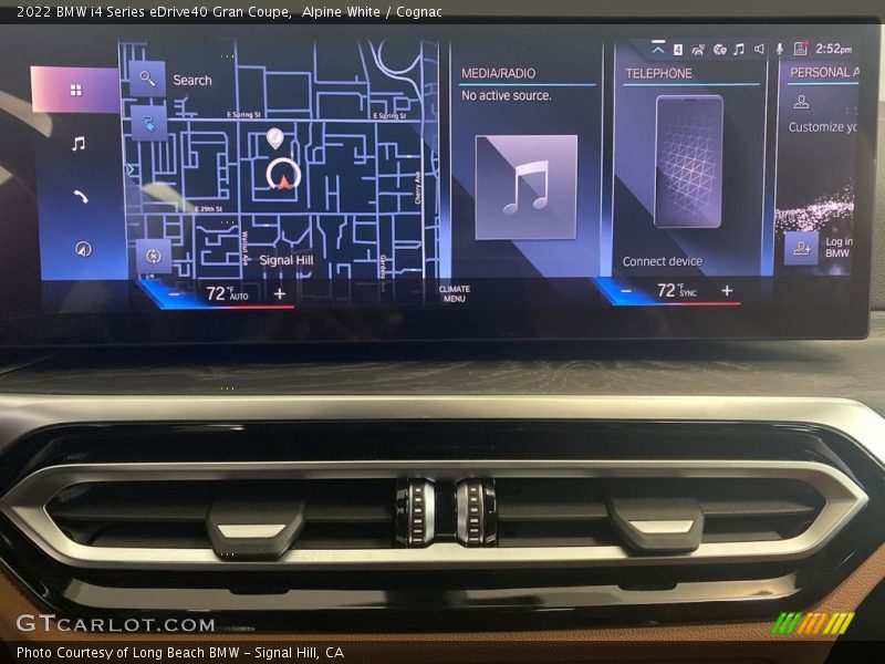 Navigation of 2022 i4 Series eDrive40 Gran Coupe