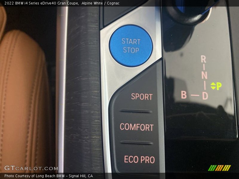 Alpine White / Cognac 2022 BMW i4 Series eDrive40 Gran Coupe